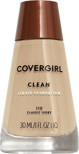 COVERGIRL - Clean - Fond de teint liquide - 110 Classic Ivoire | 30 ml