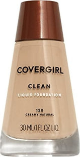 COVERGIRL - Clean - Fond de Teint Liquide - 120 Crémeux Naturel | 30 ml