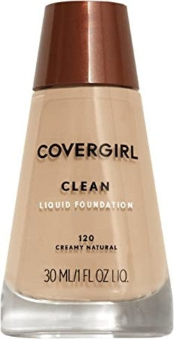 COVERGIRL - Clean - Fond de Teint Liquide - 120 Crémeux Naturel | 30 ml