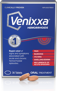 Venixxa Hemorrhoids Oral Treatment | 36 Tablets