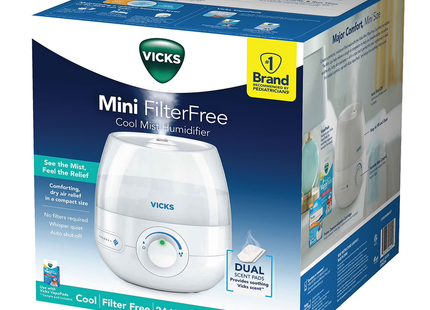 Vicks - Cool Mist Mini FilterFree Humidifier | 1.9 L