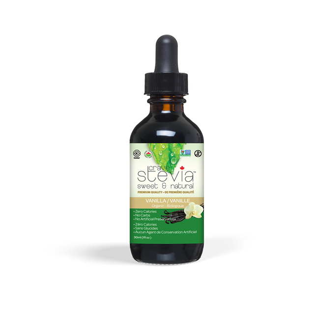 Crave Stevia - Vanilla Liquid Stevia | 30 mL