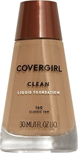 COVERGIRL - Clean - Fond de teint liquide - 160 Classic Tan | 30 ml