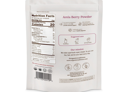 Organic Traditions - Amla Berry Powder | 200 g
