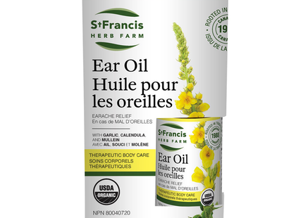 St Francis Ear Oil - Ear Ache Relief