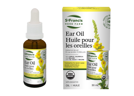 St Francis Ear Oil - Ear Ache Relief