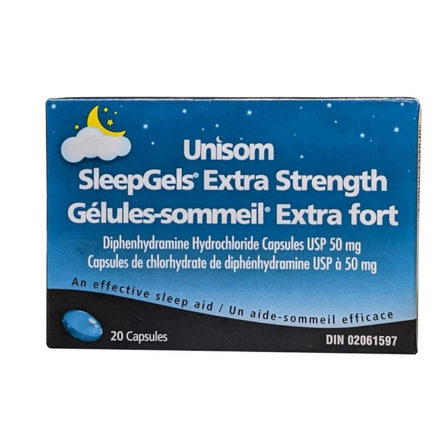 Unisom - Extra Strength Sleep Gels | 20 Capsules