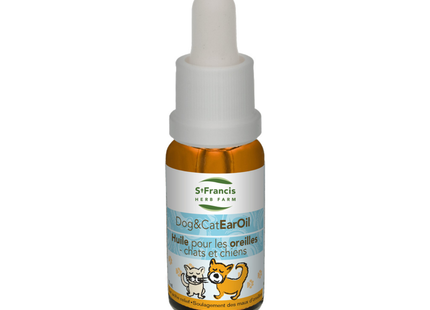 St. Francis - Huile auriculaire pour chiens et chats | 15 mL