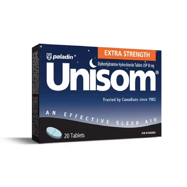 Unisom Extra Strength Sleep Aid Tablets | 20 Tablets