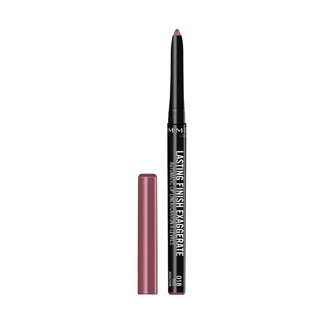 Rimmel - Crayon à lèvres exagéré au fini durable - 018 Rose Addiction | 0,35g
