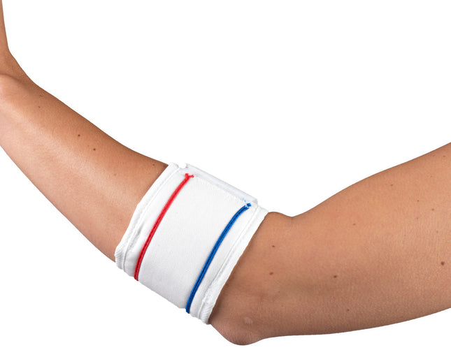 CHAMPION - Tennis Elbow Strap White/Pad