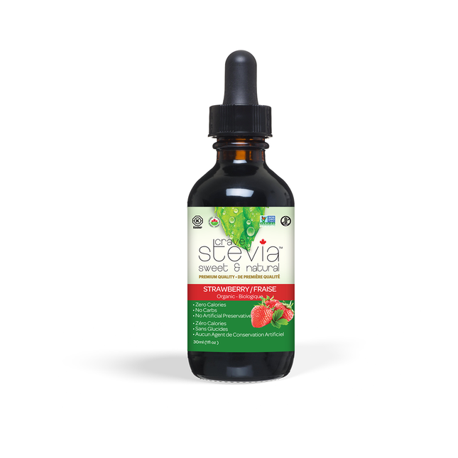 Crave Stevia - Strawberry Liquid Stevia | 30 mL