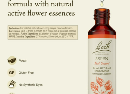 Bach - Feel Secure Aspen | 20 mL