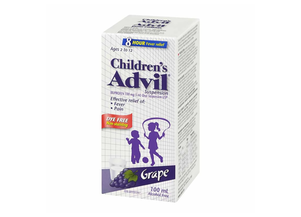 Advil - Children's 100 MG - Ages 2 to 12 | 100 - 230 mL