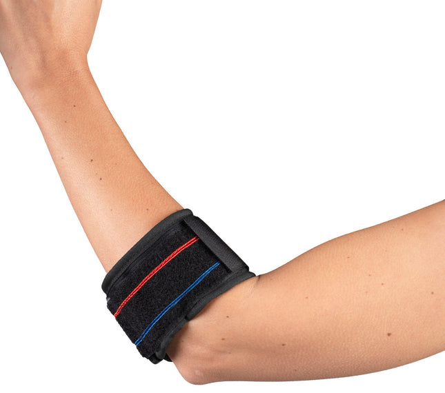 CHAMPION - Sangle de coude de tennis noire/coussinet