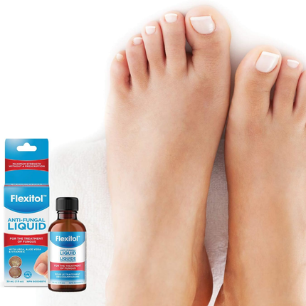 Flexitol - Anti-Fungal Liquid with Urea, Aloe Vera & Vitamin E | 30 mL