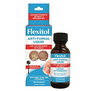 Flexitol - Anti-Fungal Liquid with Urea, Aloe Vera & Vitamin E | 30 ml