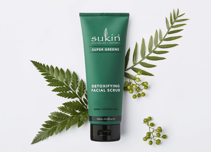 Sukin - Detoxifying Facial Scrub - Normal to Dry Skin Types | 125 mL