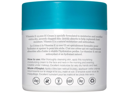 Derma E - Crème à la vitamine E 12 000 UI | 113 g