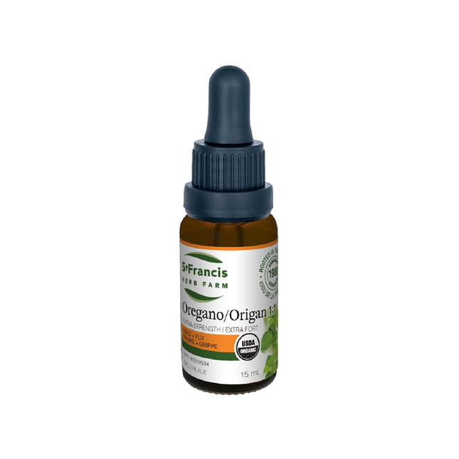 Huile d'origan extra forte 1:1 de Saint-François | 15 ml