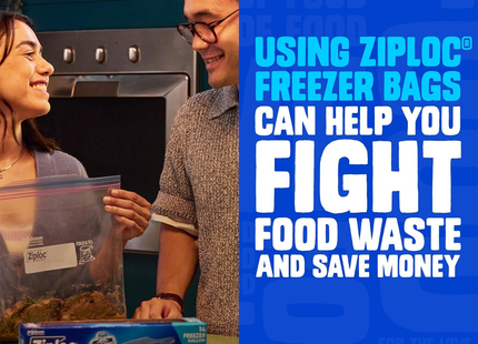 Ziploc - Grip N' Seal Freezer Bags Value Pack, Large | 32 Bags