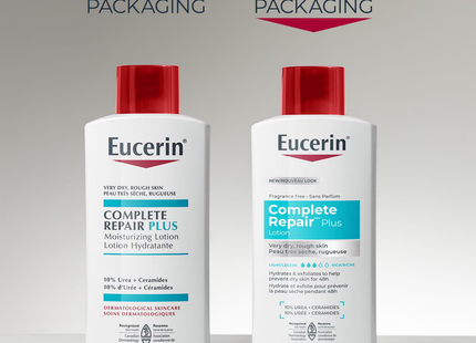 Eucerin - Complete Repair Moisturizing Lotion with 10% Urea - Fragrance Free | 250 mL