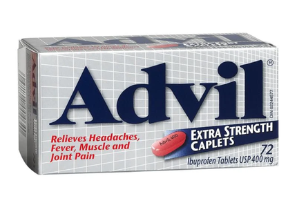 Advil - Extra Strength 400 MG | 16 - 72 Caplets