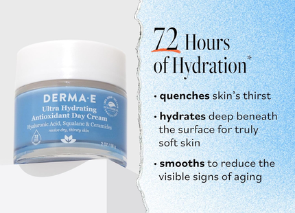 Derma E - Ultra Hydrating Antioxidant Day Cream | 56 g