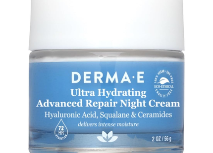 Derma E - Ultra Hydrating Advanced Repair Night Cream with Hyaluronic Acid | 56 g