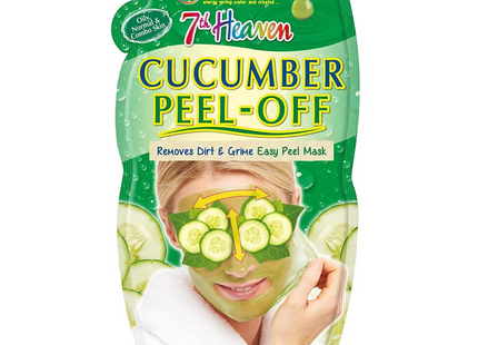 7th Heaven - Cucumber Peel-Off Mask for Oily, Normal & Combo Skin | 10 mL
