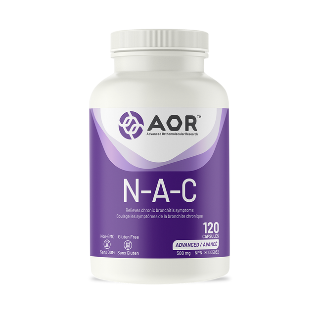 AOR - NAC Advanced 500 MG | 120 Capsules