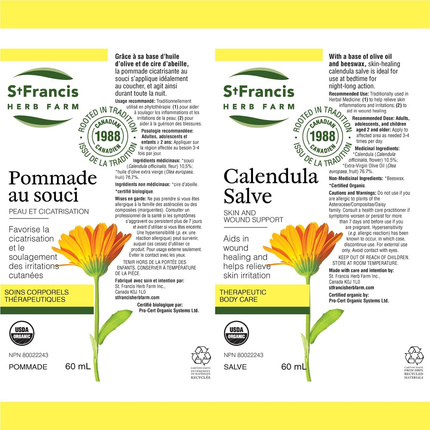 St. Francis - Calendula Salve | 60 mL