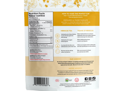 Organic Traditions - Hibiscus Tea | 200 g