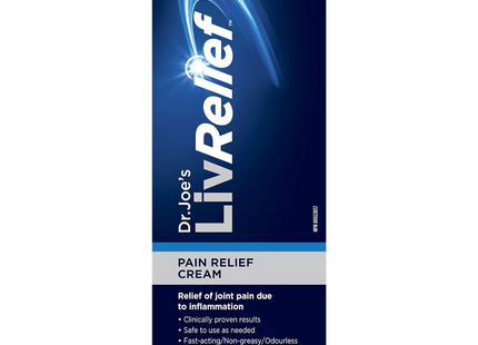 Dr. Joe's - LivRelief Pain Relief Cream | 50 g
