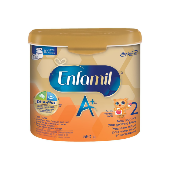 Enfamil - A+ Milk Based Iron Fortified Formula - 6 to 18 Months | 550 g