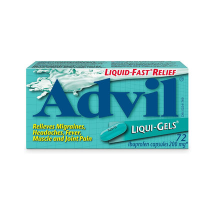Advil - Liqui-Gels 200 MG | 16 à 115 gélules