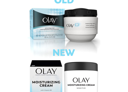 Crème hydratante pour peau sensible Olay | 100 ml