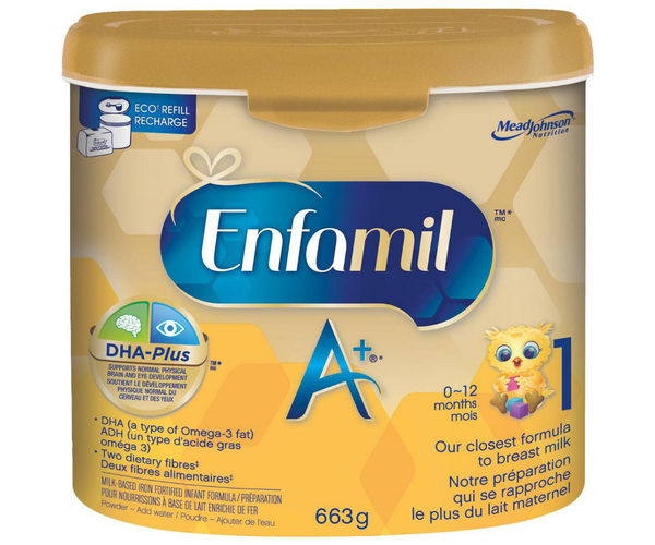 Fortifying breast store milk with enfamil