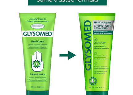 Glysomed - Crème Mains Camomille & Glycérine | 200 ml