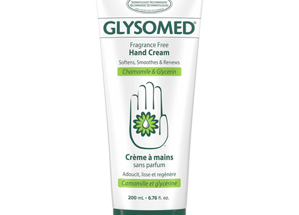 Glysomed - Fragrance Free Hand Cream with Chamomile and Glycerin | 200ml