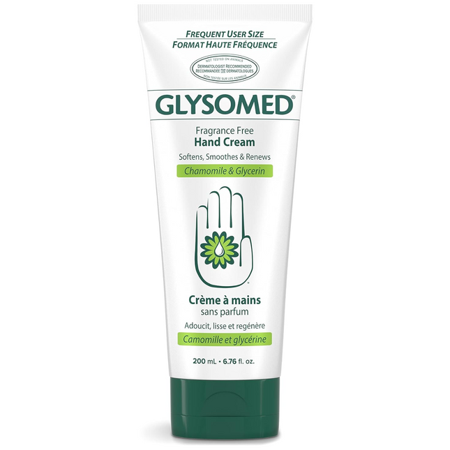 Glysomed - Crème pour les mains sans parfum à la camomille et à la glycérine | 200 ml
