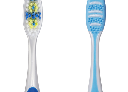 GUM - Tooth & Tongue Toothbrushes - Medium | 2 Pack