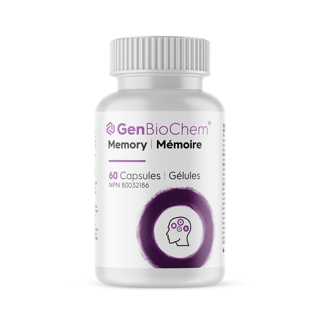 PBG BioPharma – GenBioChem® Memory | 60 Capsules