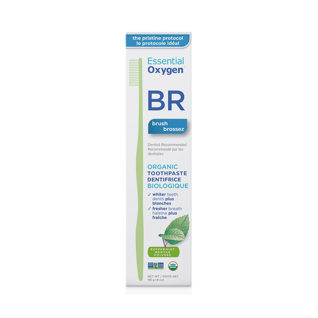 Essential Oxygen - BR Dentifrice Bio - Menthe poivrée | 113g