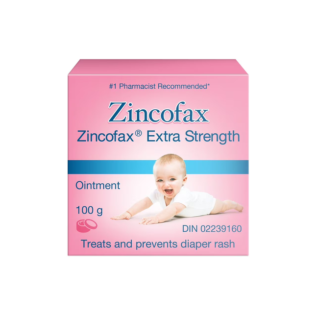 Zincofax - Extra Strength Ointment for the Prevention of Diaper Rash | 100 g