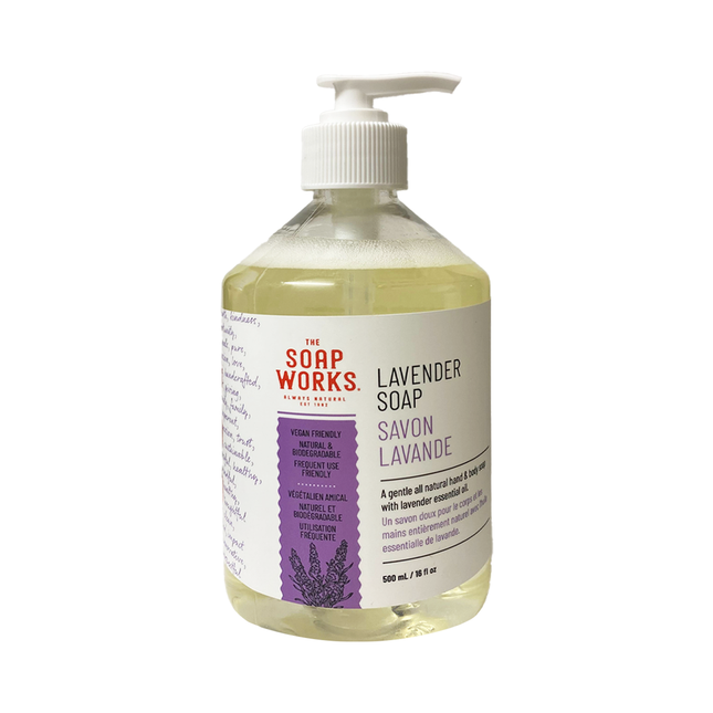 The Soap Works - Lavender Soap | 500 mL