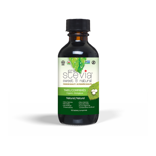 Crave Stevia - Powder Stevia | 100 Tabs