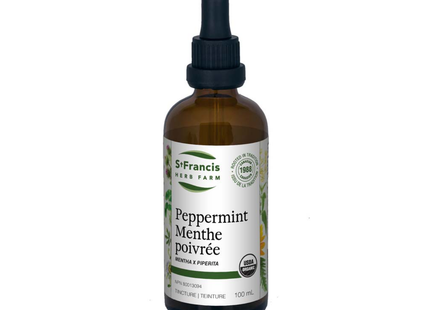 Teinture de menthe poivrée Saint-François | 100 ml