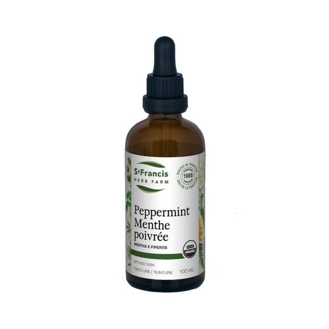 Teinture de menthe poivrée Saint-François | 100 ml