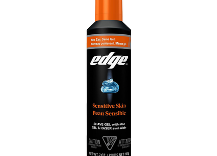 Schick - Gel de rasage Edge Peau sensible à l'aloès | 198 g